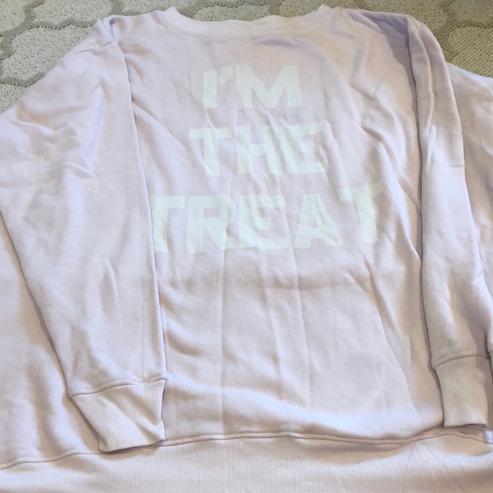 Pink oversized sweater